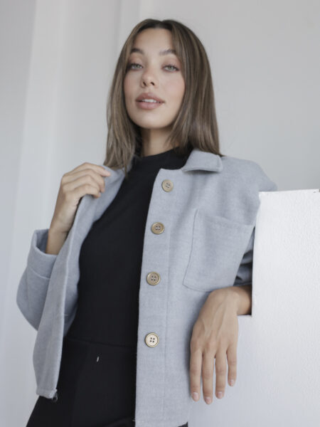 Camisaco Corto Liso
