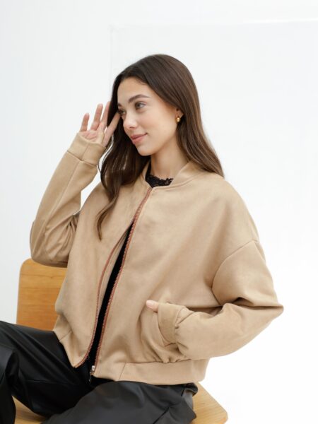 Campera Bomber Gamuzado